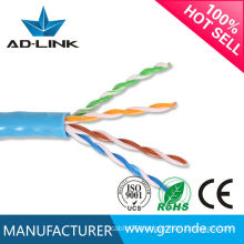 Competitive price 0.5mm/0.56mm lan cable cat5e/cat6/cat7 utp cable manufacturer SINCE Year of 1995